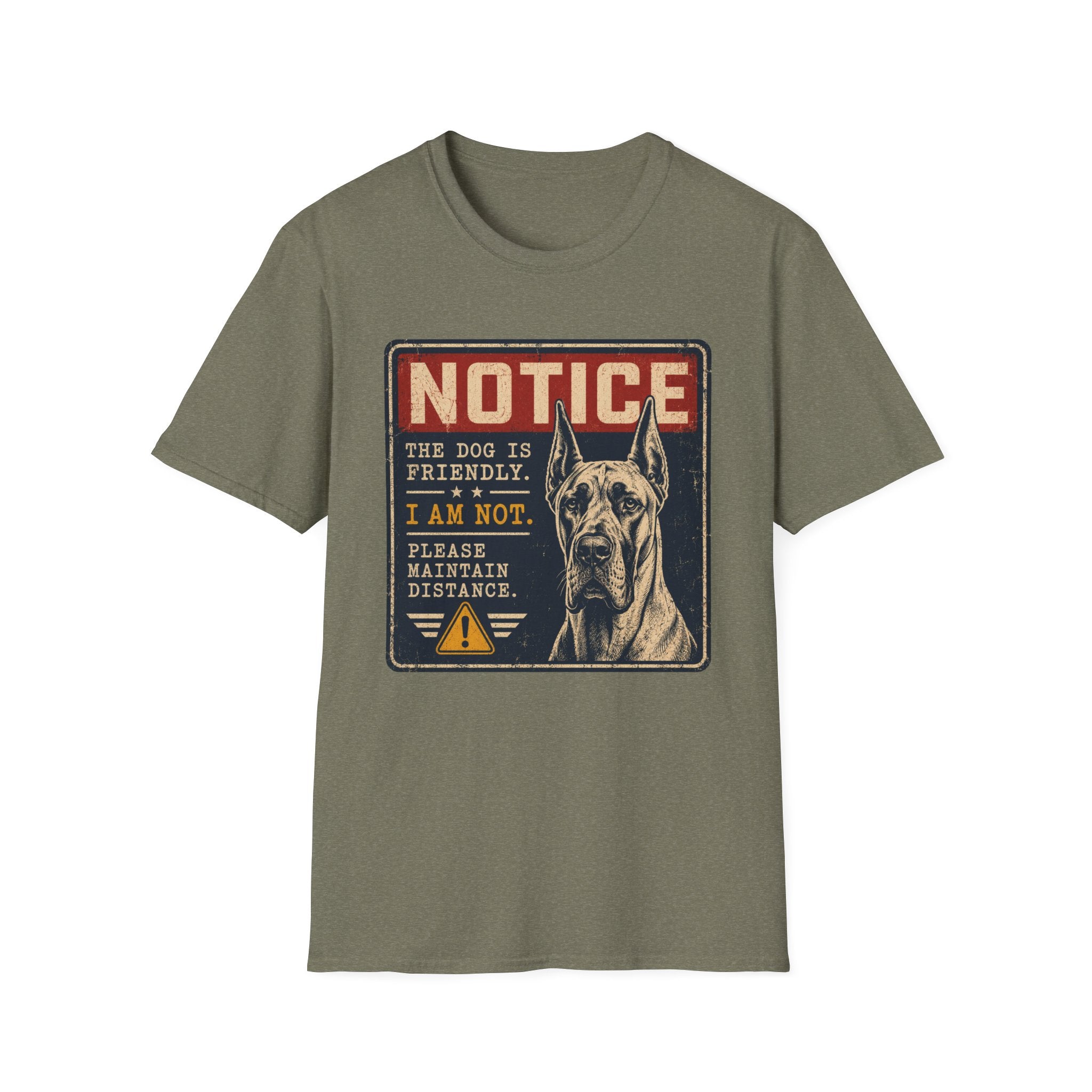 The Dog Is Friendly T-shirt