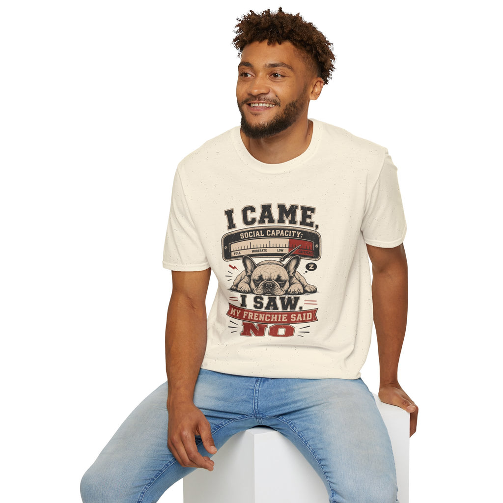 I Came I Saw Frenchie T-Shirt