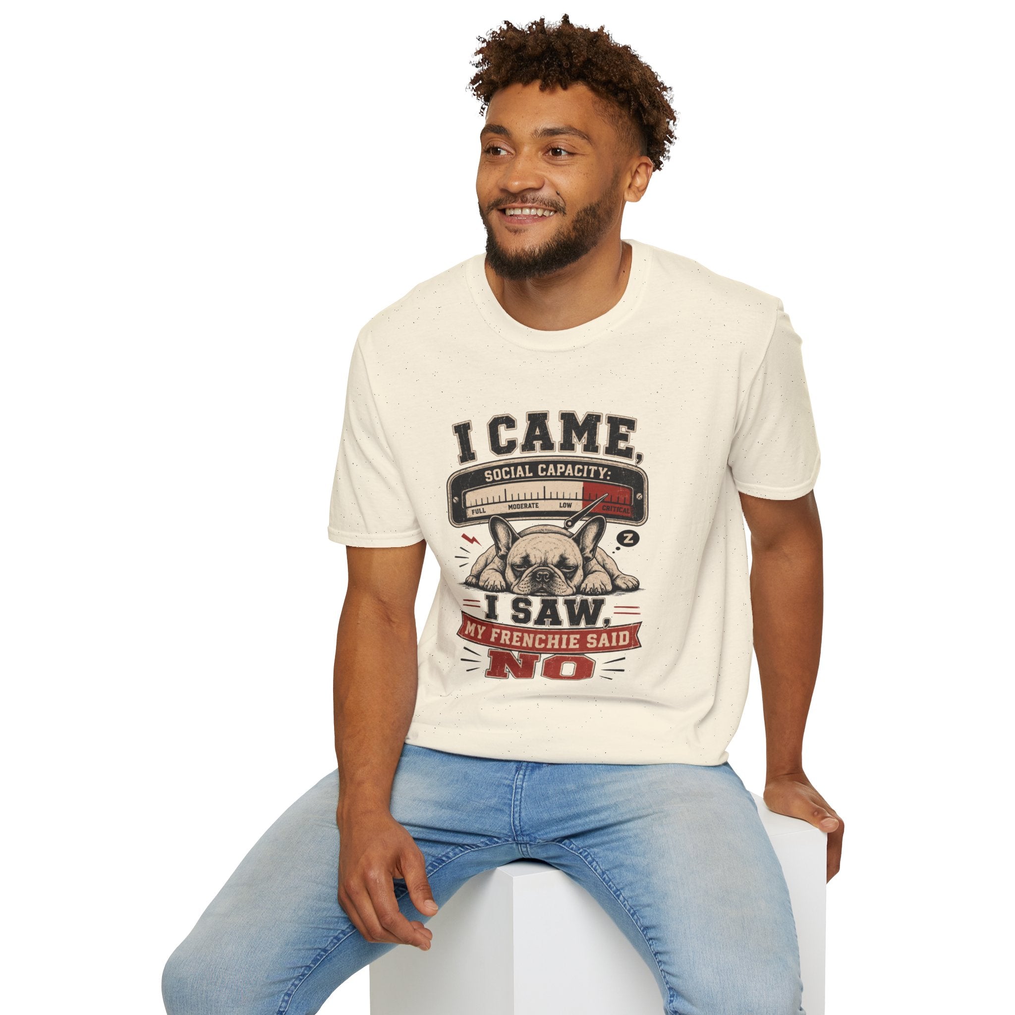 I Came I Saw Frenchie T-Shirt