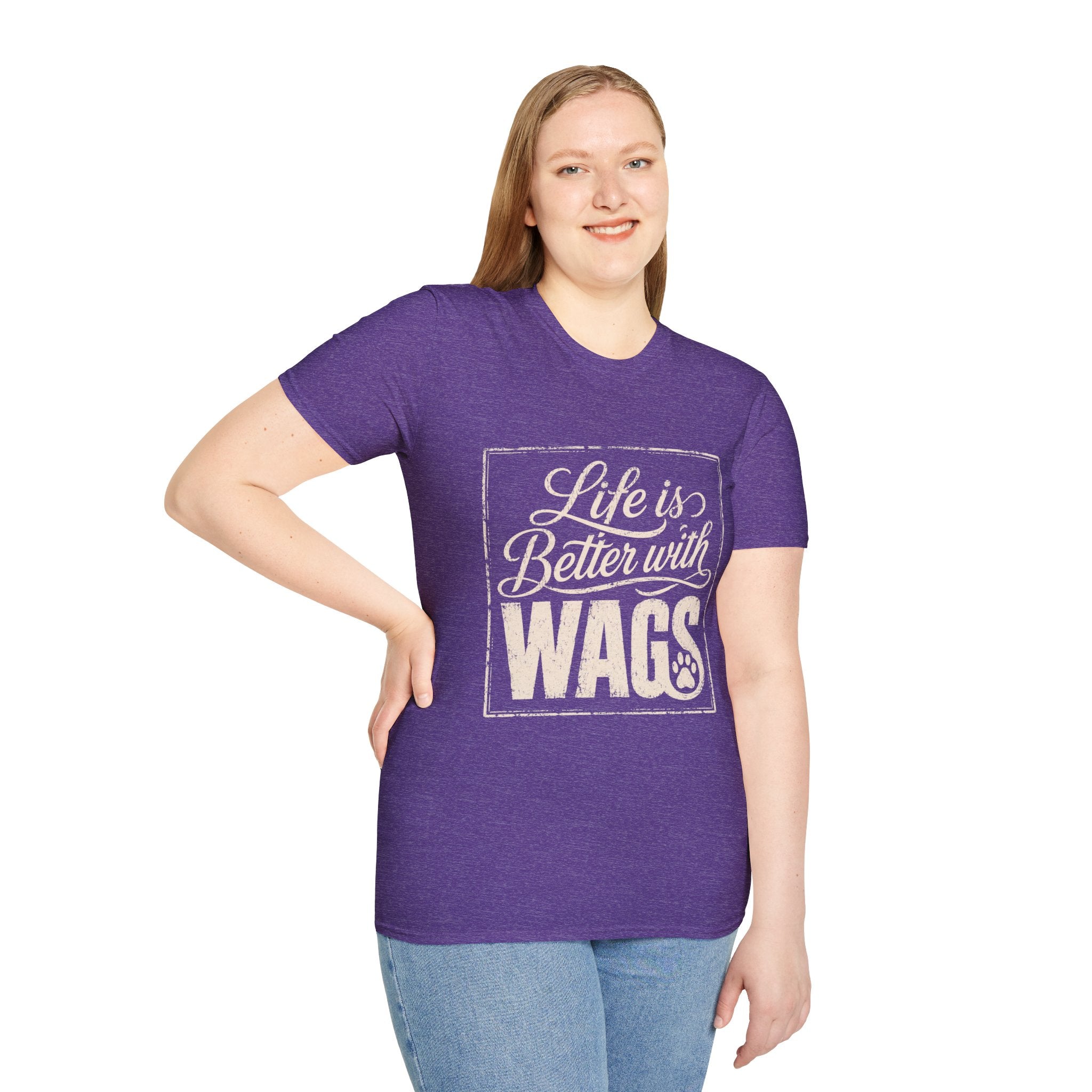 Better With Wags T-Shirt
