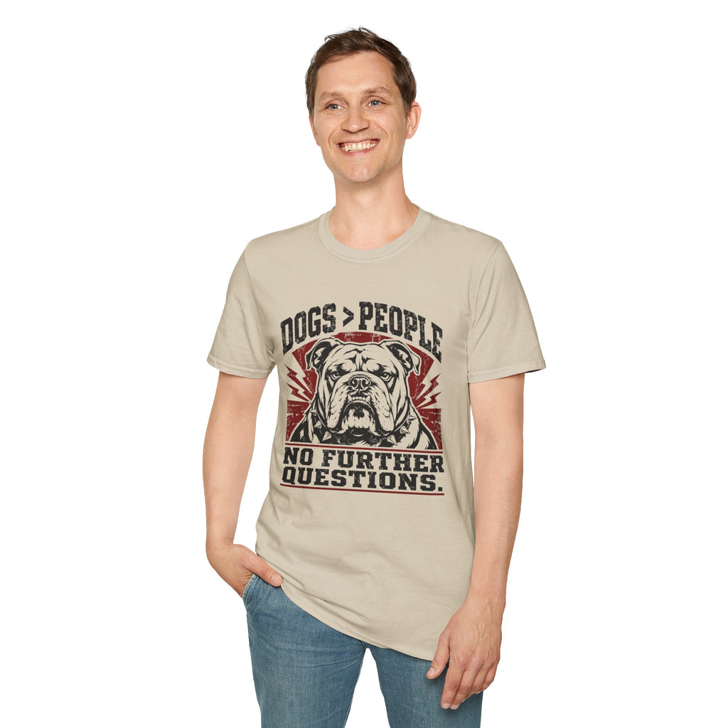 Dogs > People Bulldog T-Shirt