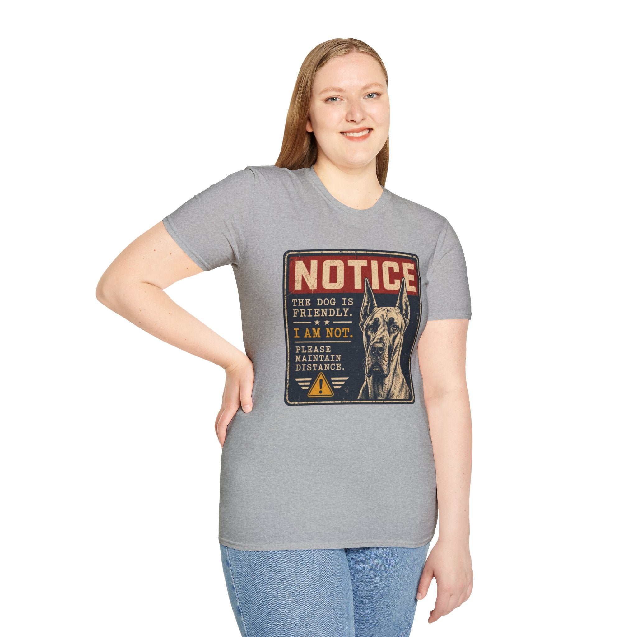 The Dog Is Friendly T-shirt