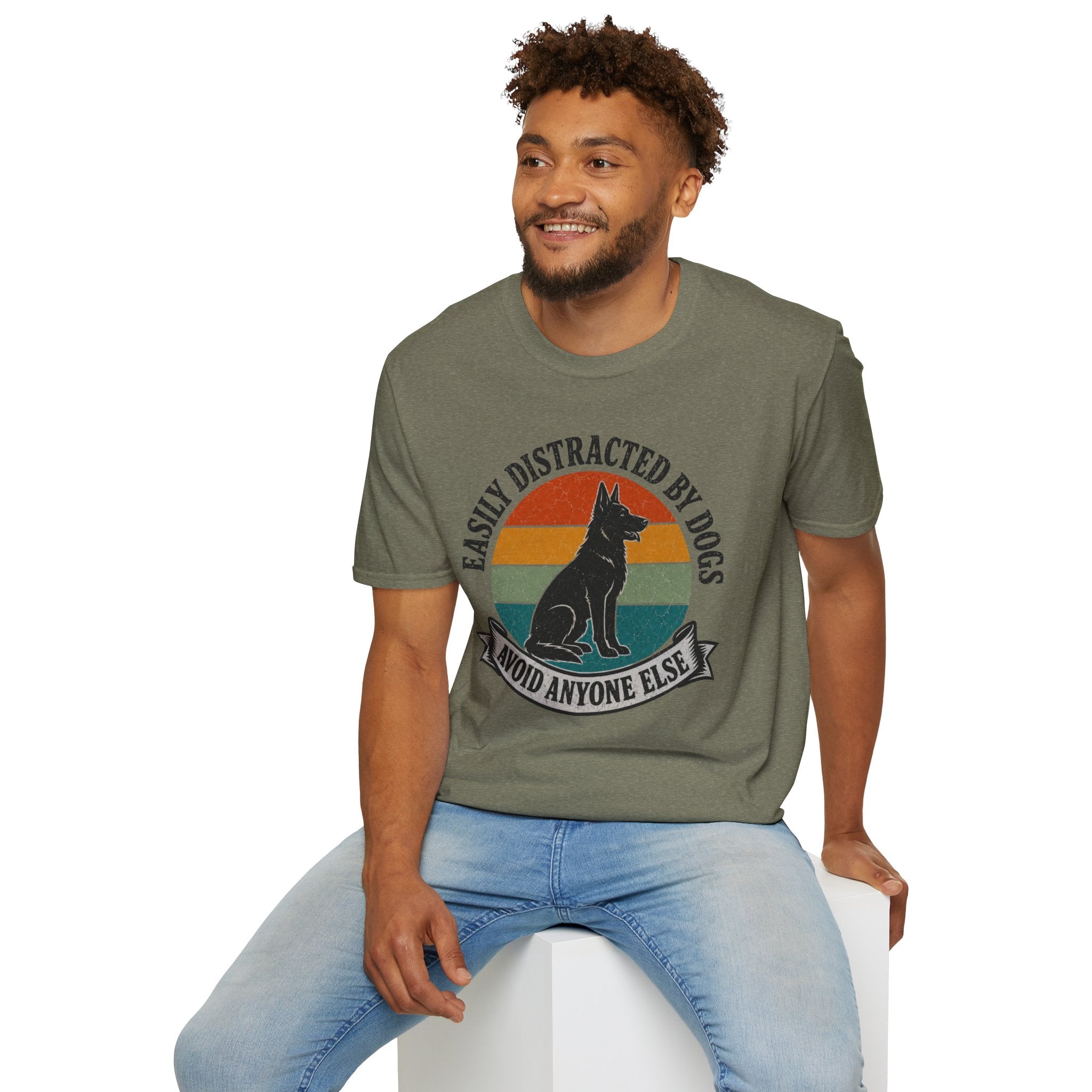 Easily Distracted By Dogs T-Shirt