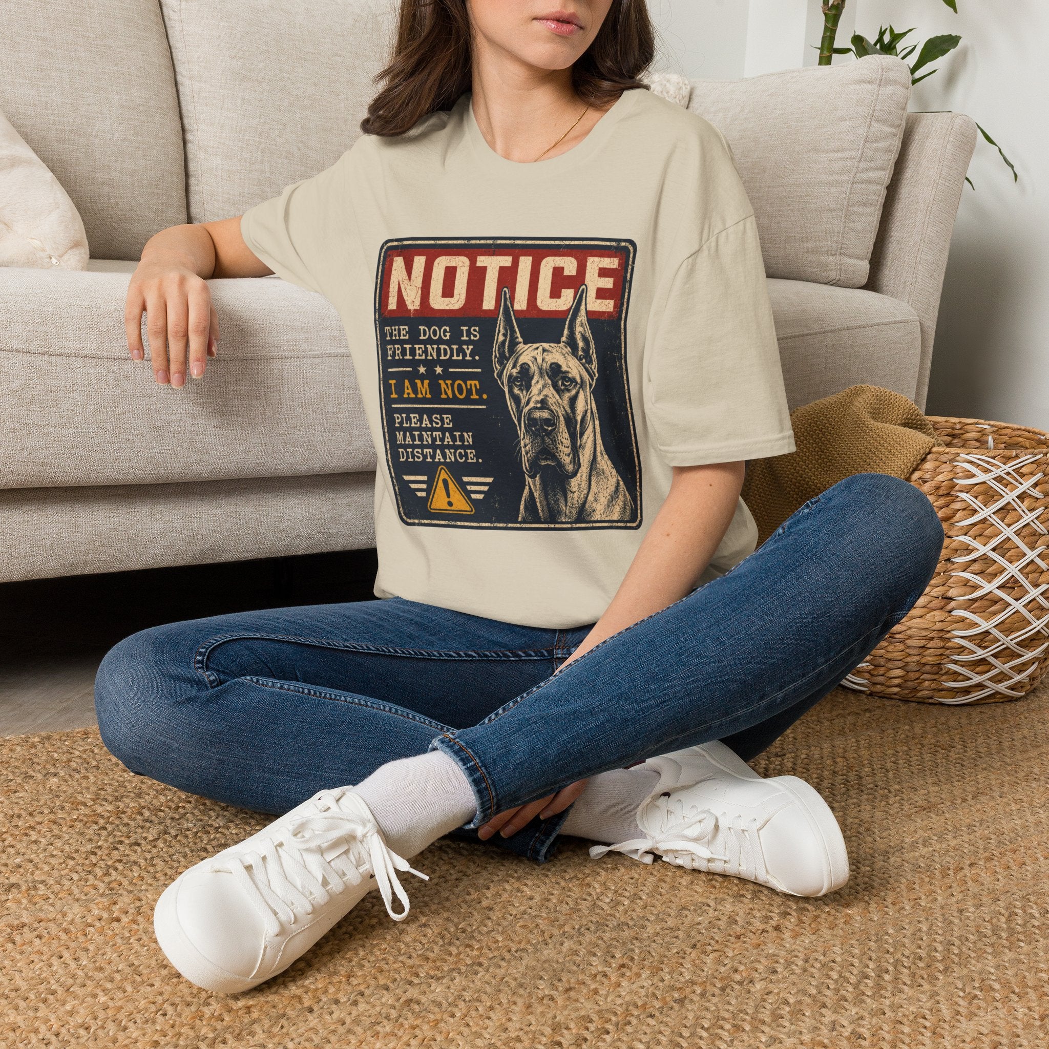 The Dog Is Friendly T-shirt