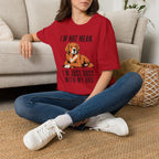 I’m Not Mean. Retriever T‑Shirt