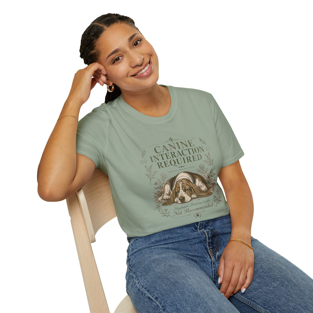 Canine Interaction Required T-Shirt