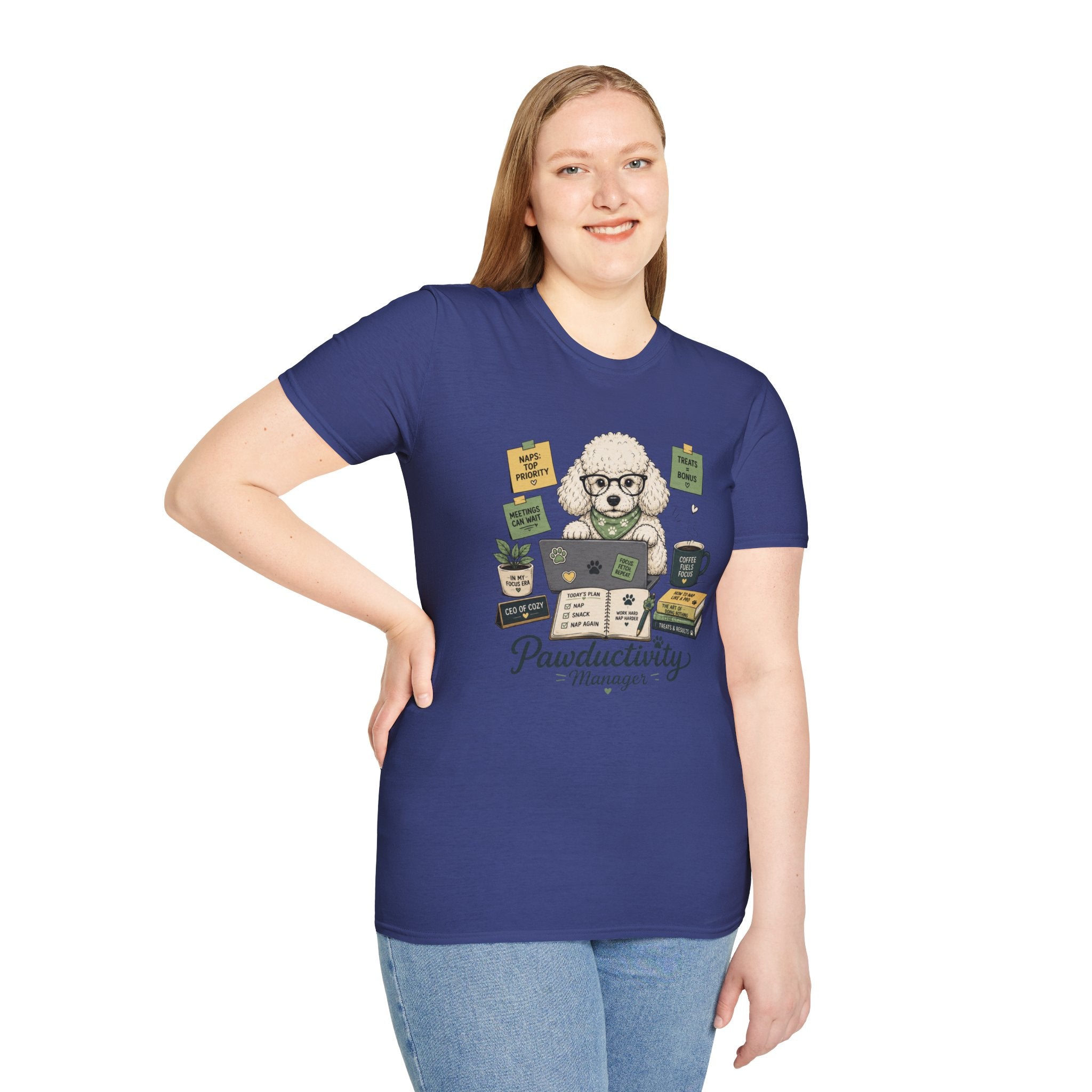 Pawdcutivity Poodle T-Shirt