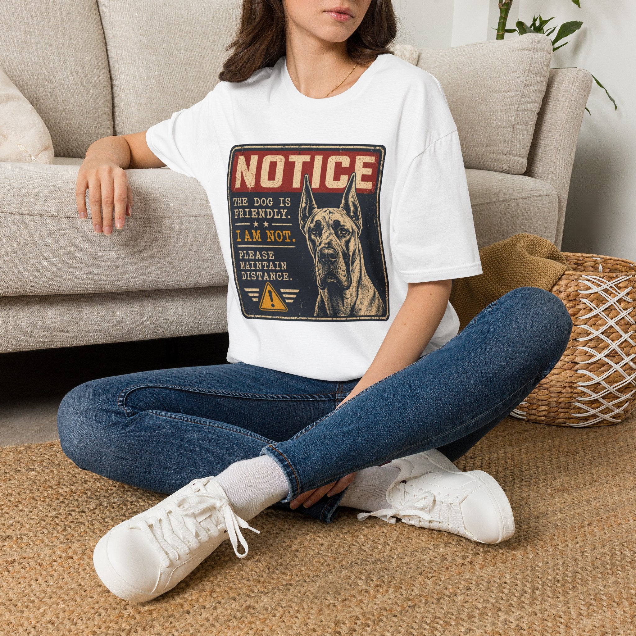 The Dog Is Friendly T-shirt