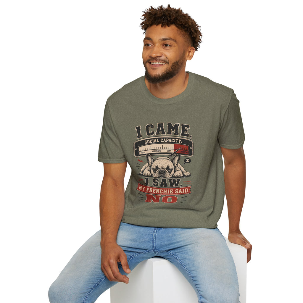 I Came I Saw Frenchie T-Shirt