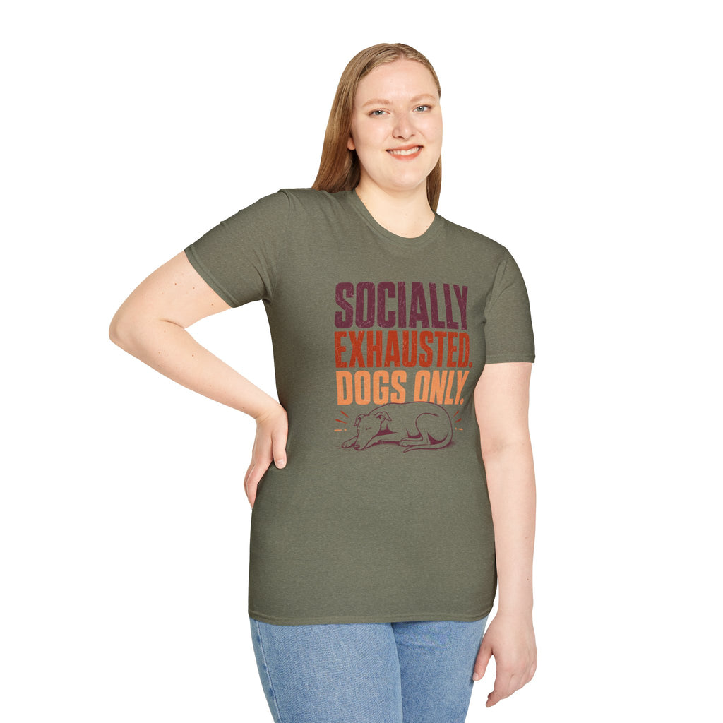 Socially Exhausted T-shirt