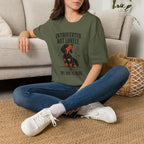 Introverted, Not Lonely Dachshund T-shirt
