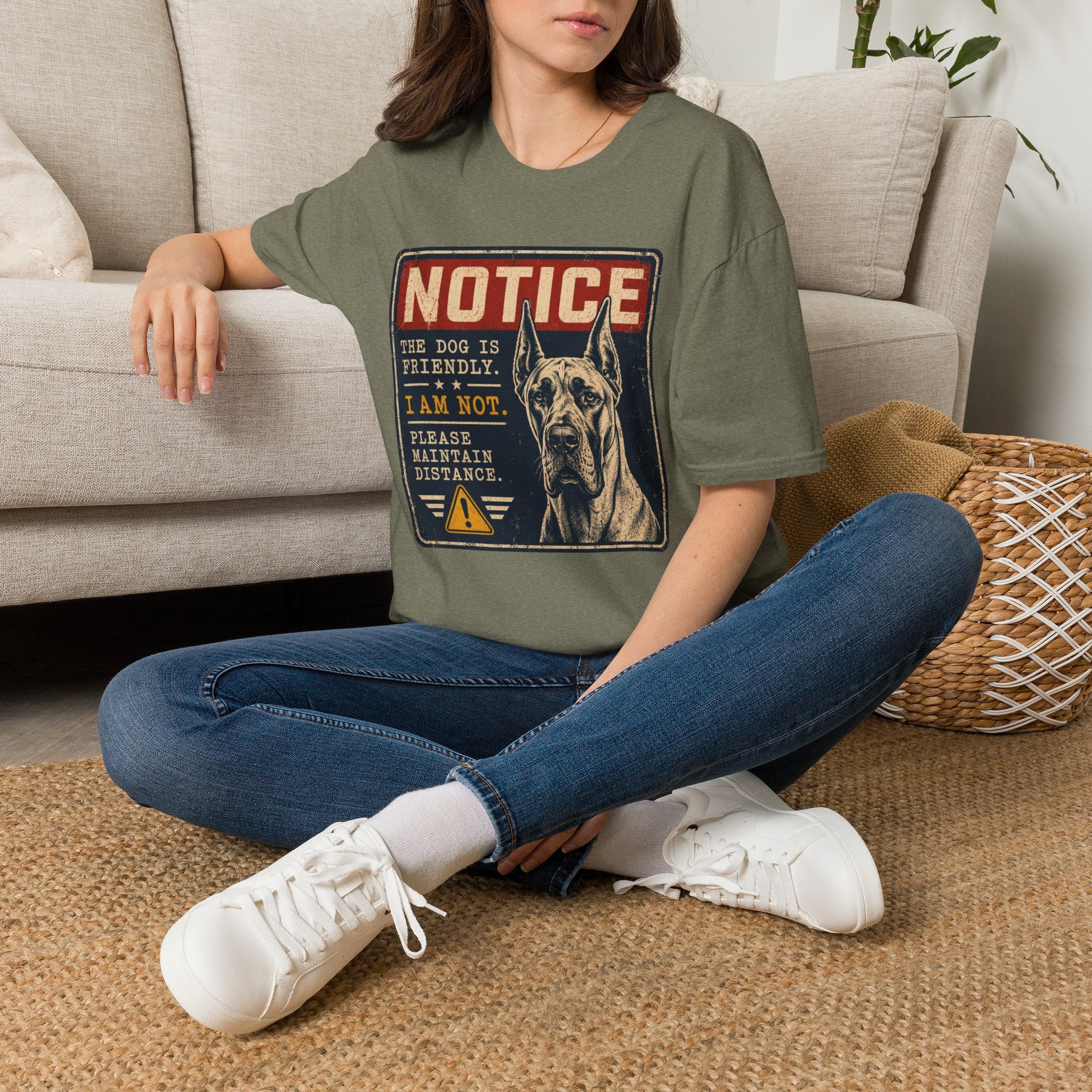 The Dog Is Friendly T-shirt