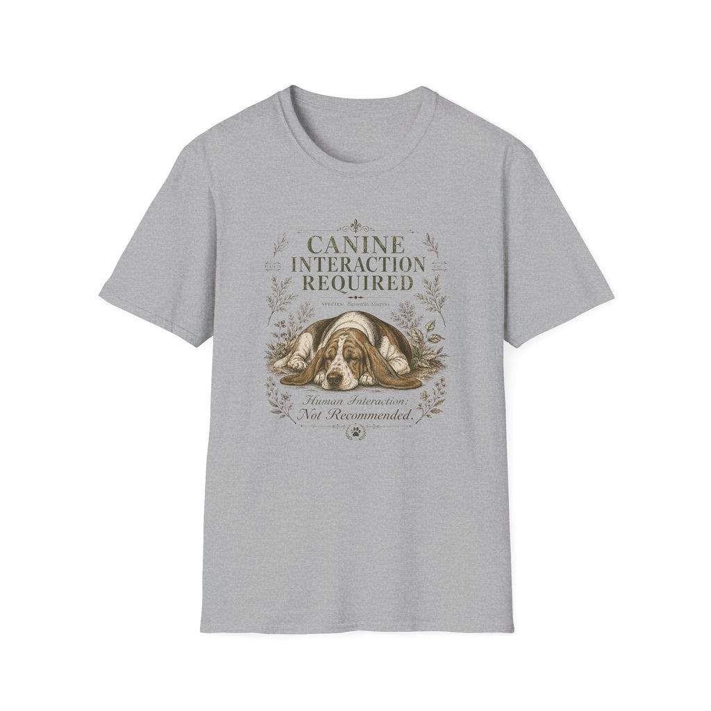 Canine Interaction Required T-Shirt