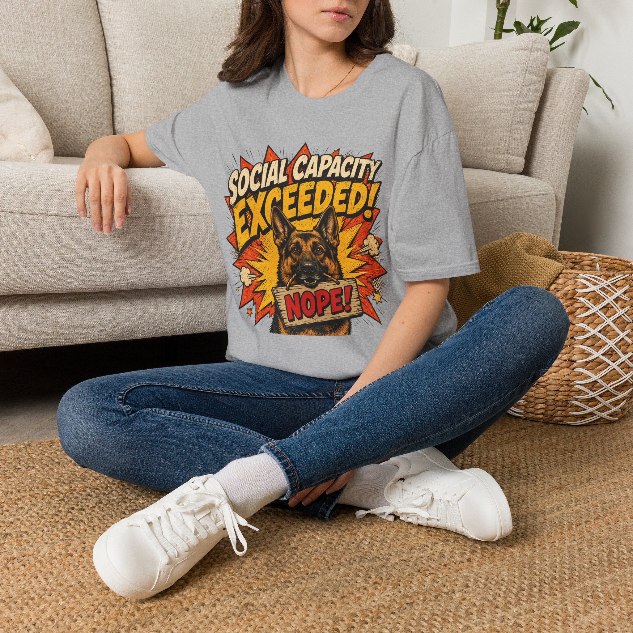 Social Capacity Exceeded T-Shirt