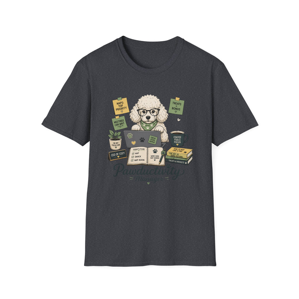 Pawdcutivity Poodle T-Shirt