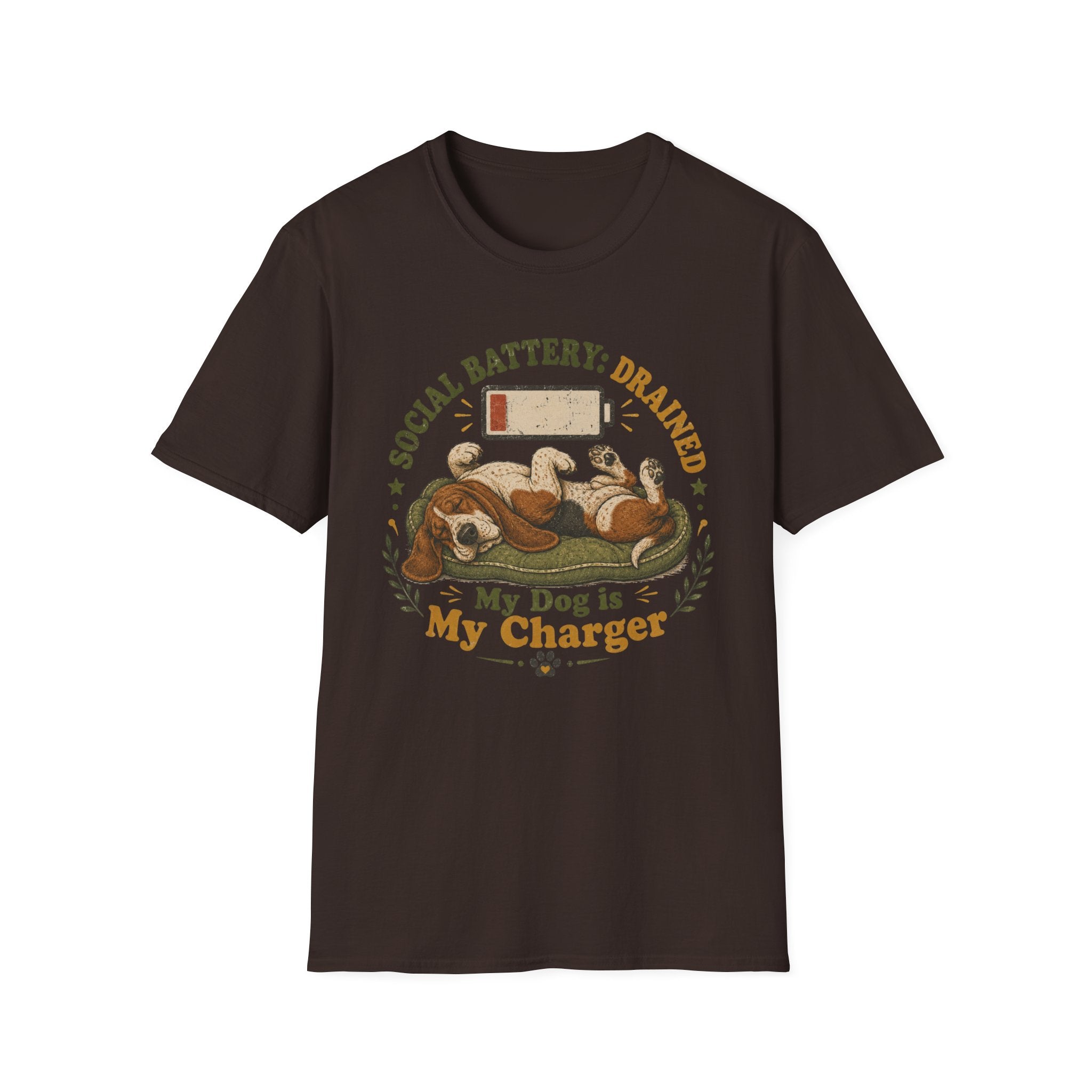 Social Battery Drained T‑Shirt
