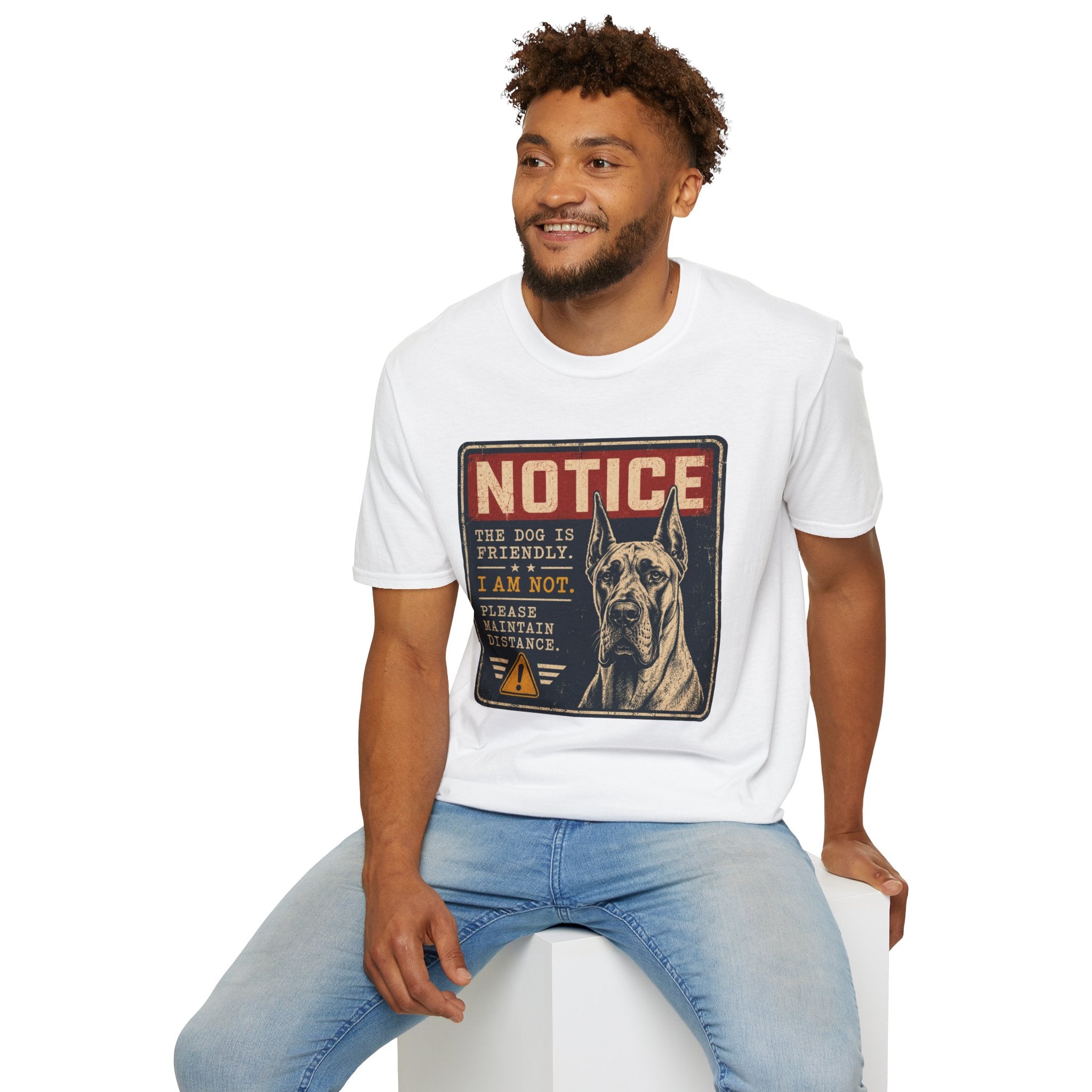 The Dog Is Friendly T-shirt