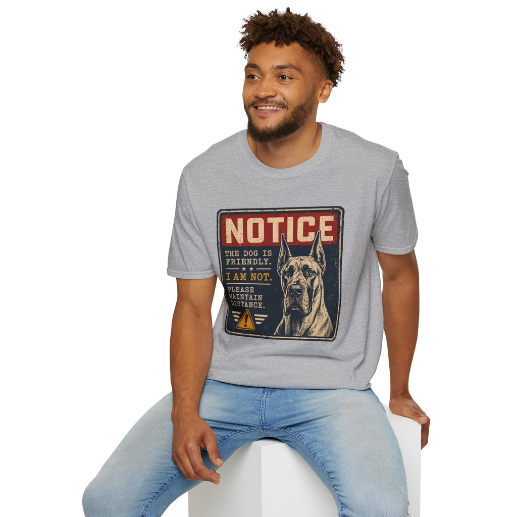 The Dog Is Friendly T-shirt