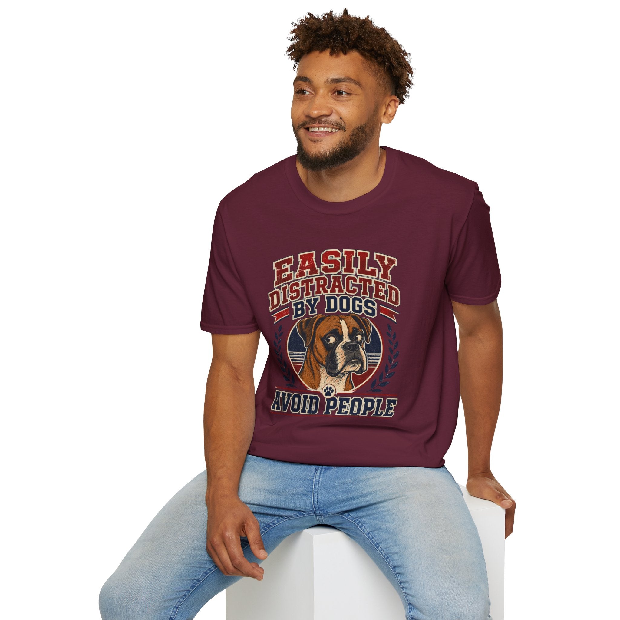 Easily Distracted By Dogs T-Shirt