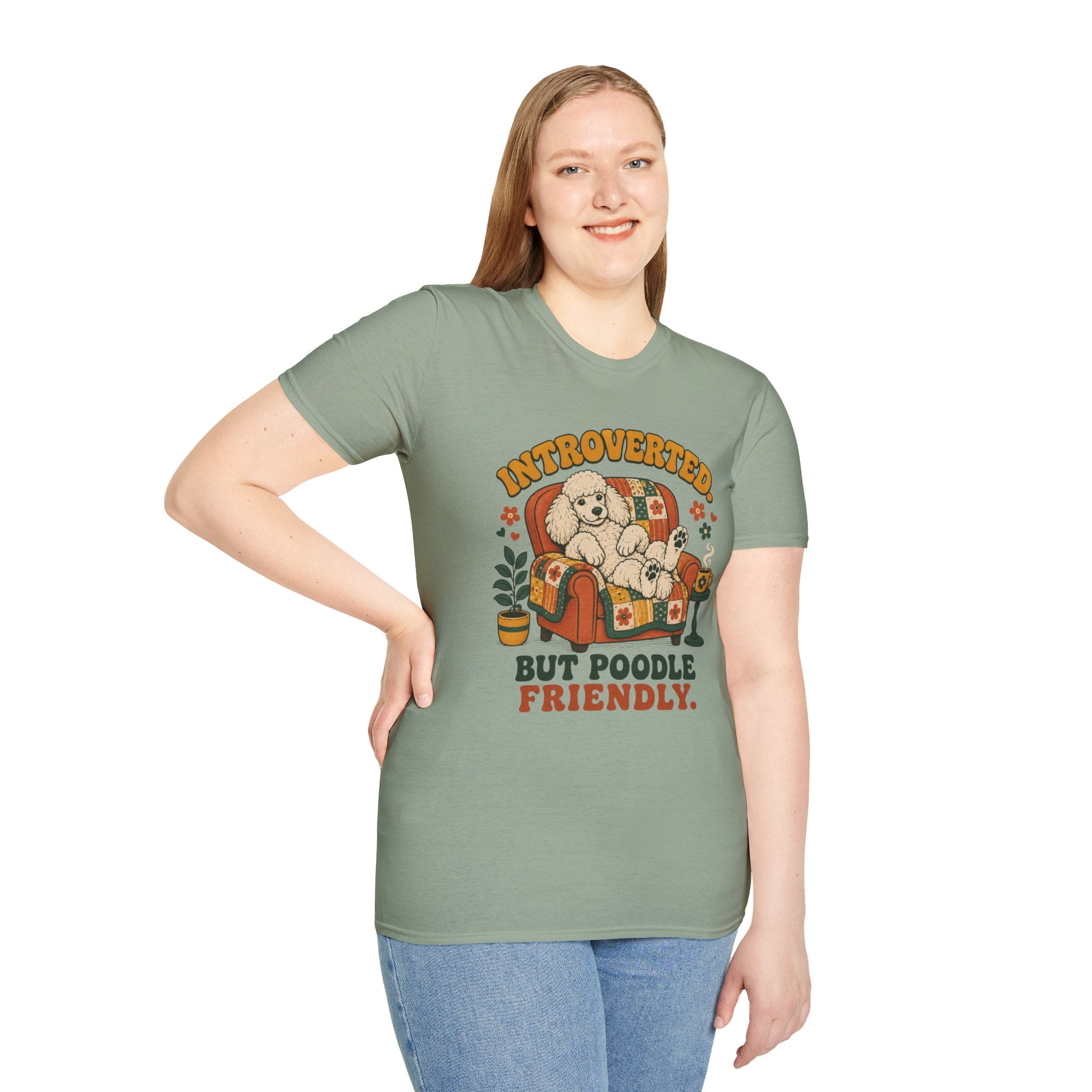 Poodle Friendly T-Shirt