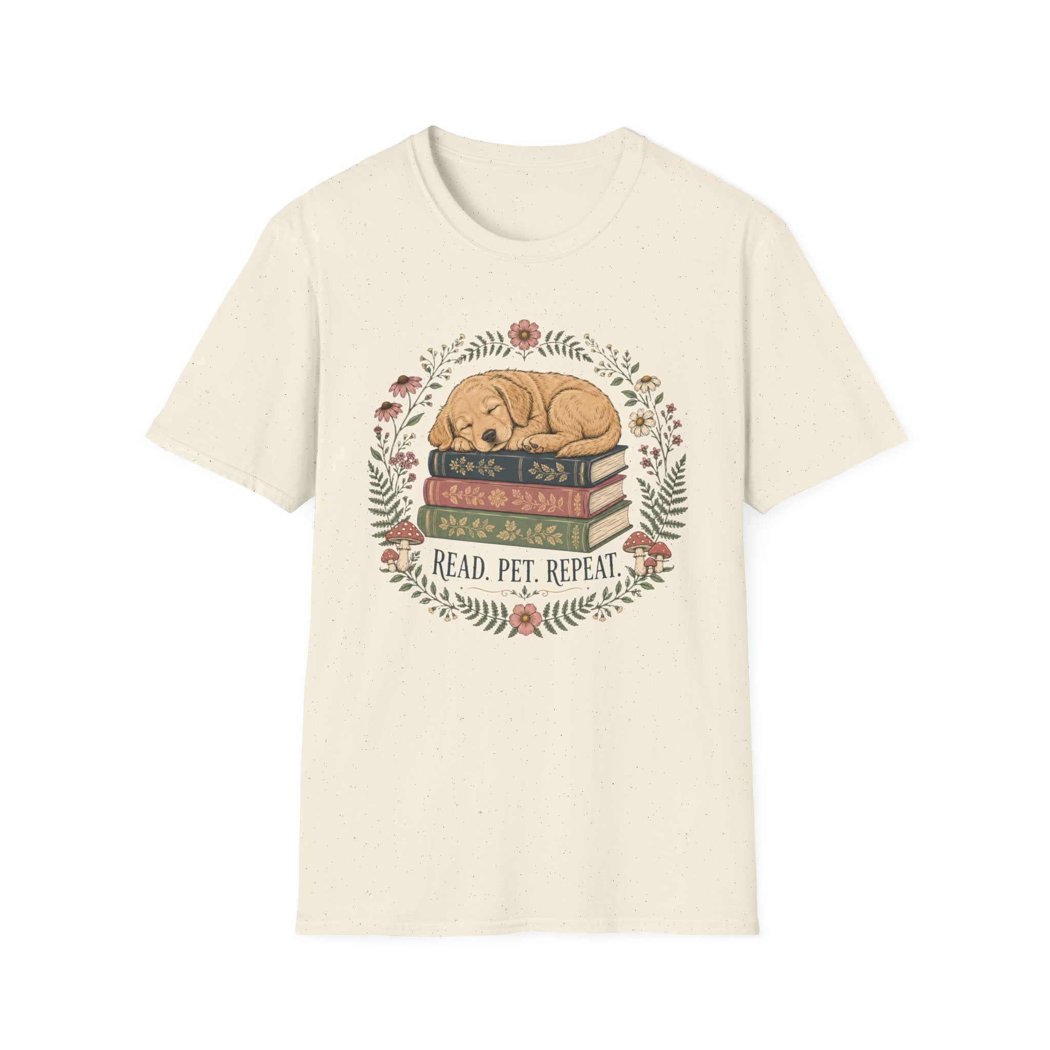 'Read. Pet. Repeat.' T-Shirt