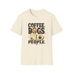 Coffee. Dogs. No People. T-Shirt
