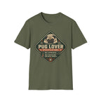 Vintage Pug Graphic Tee for Dog Owners —  Pug Lover T-Shirt