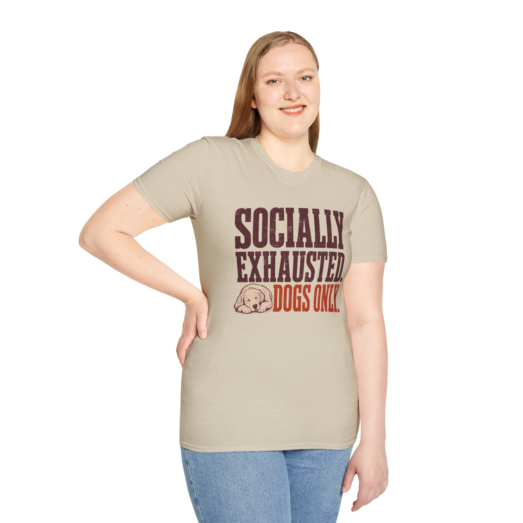 Socially Exhausted T-Shirt
