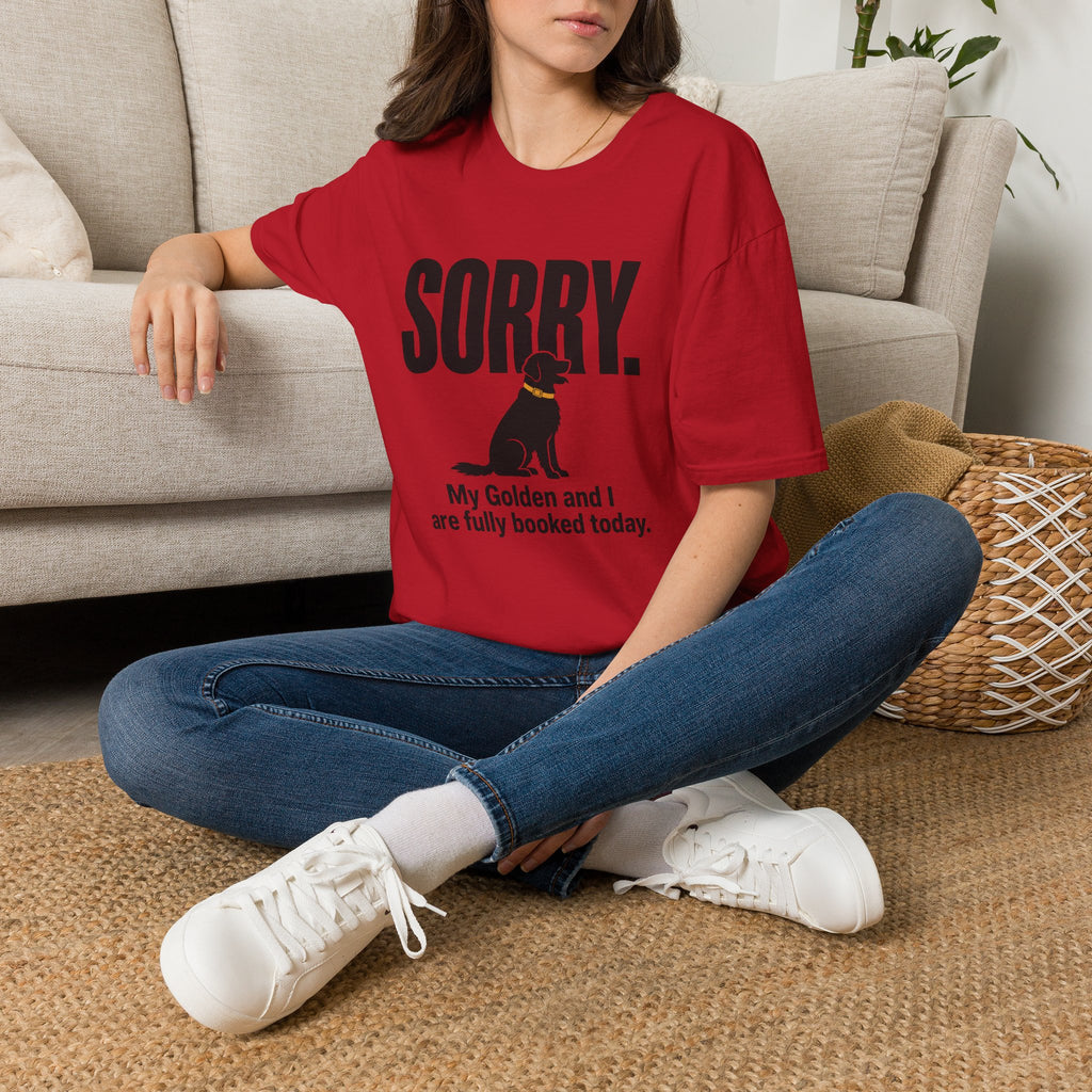 SORRY Golden Retriever T-shirt