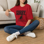 SORRY Golden Retriever T-shirt