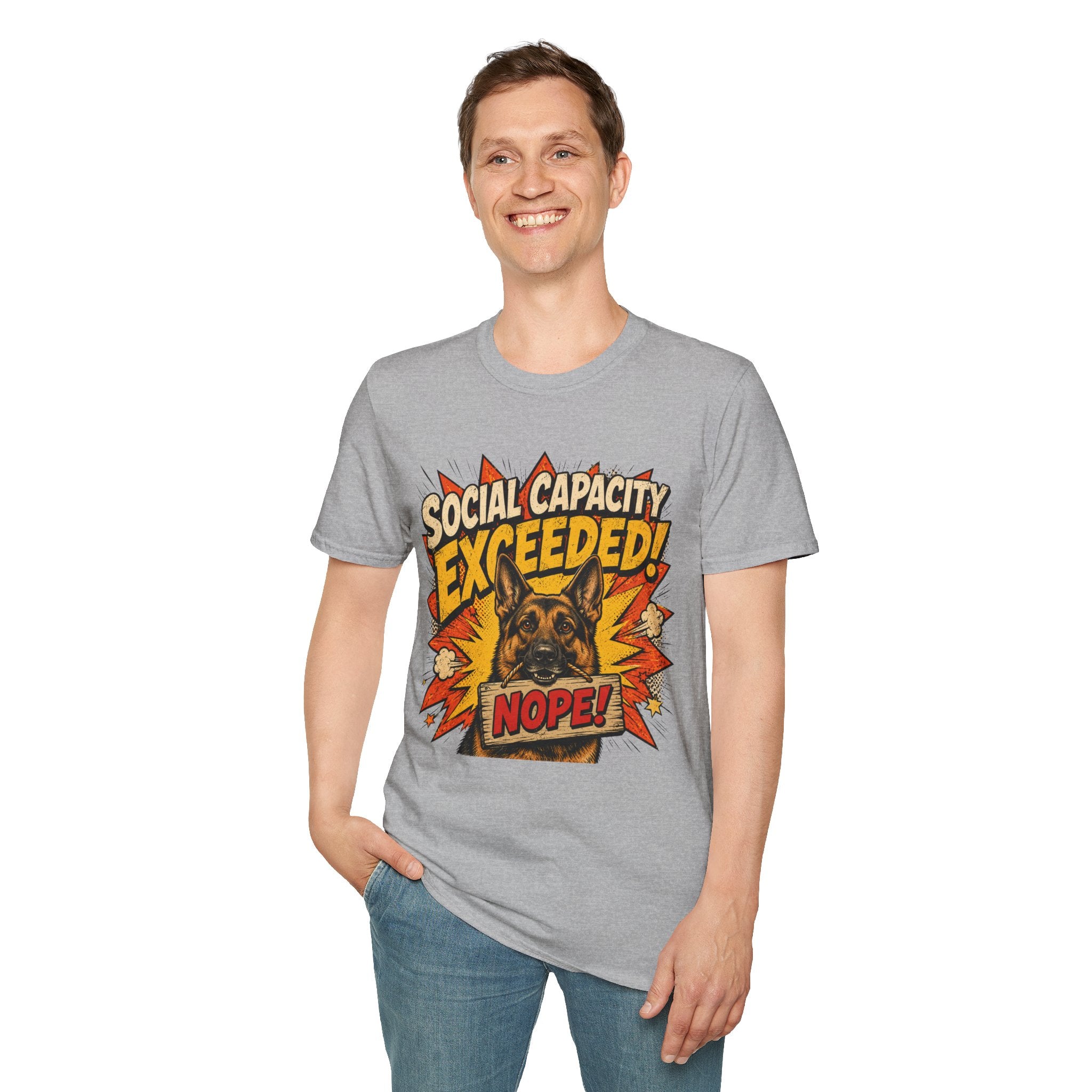 Social Capacity Exceeded T-Shirt