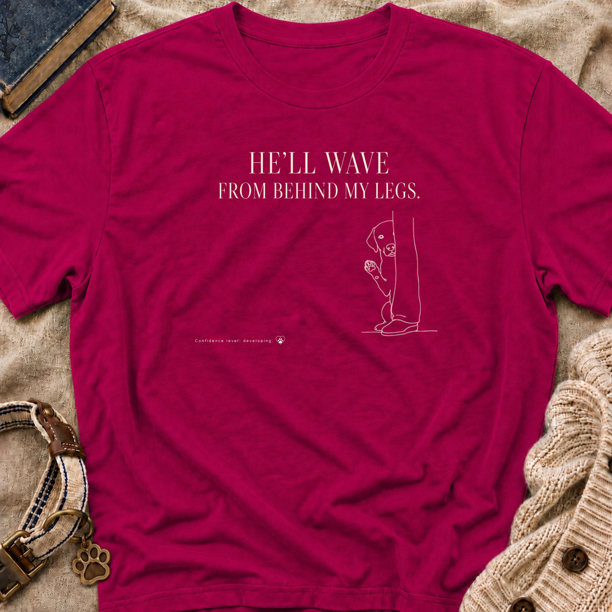He'll Wave T-shirt