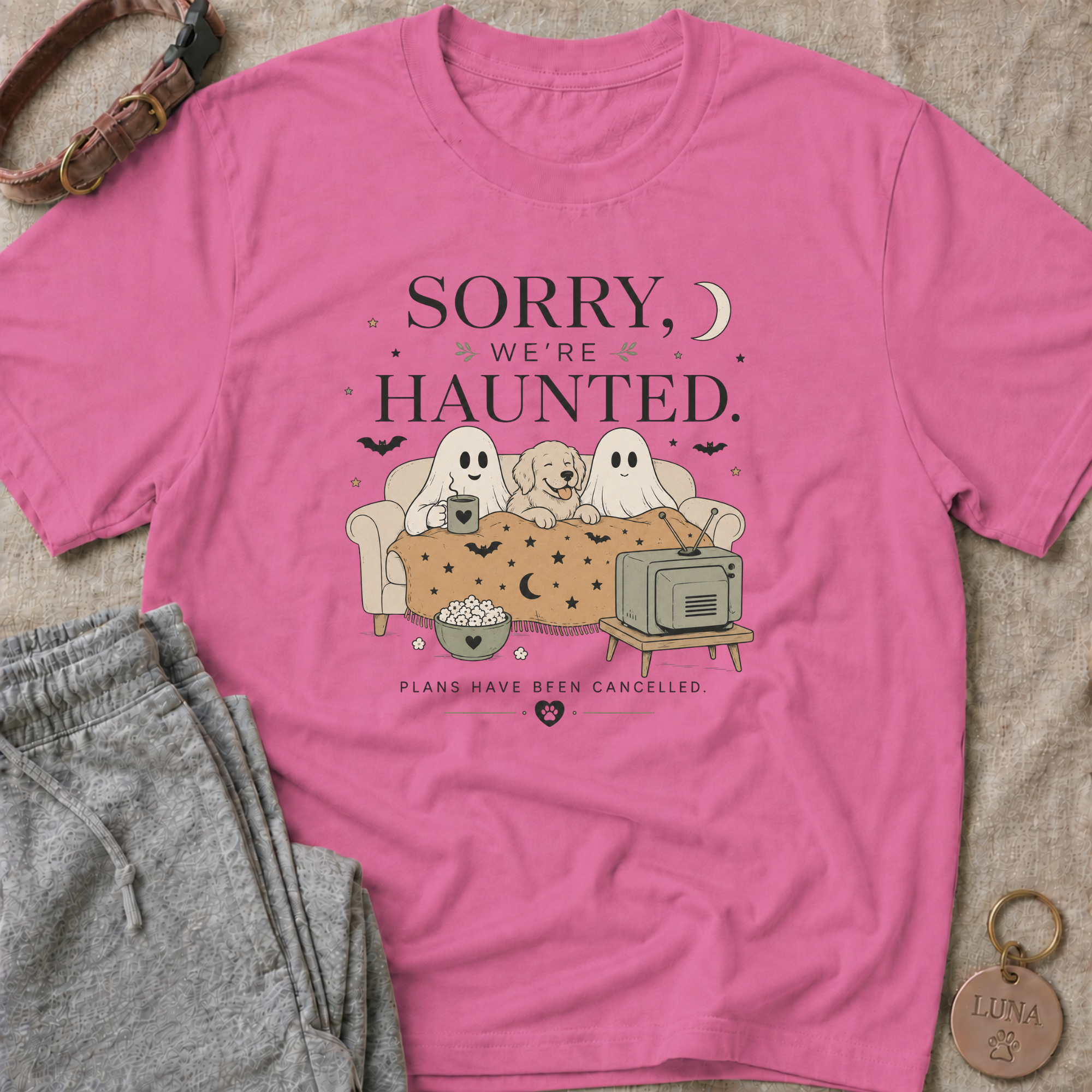 We're Haunted T-Shirt