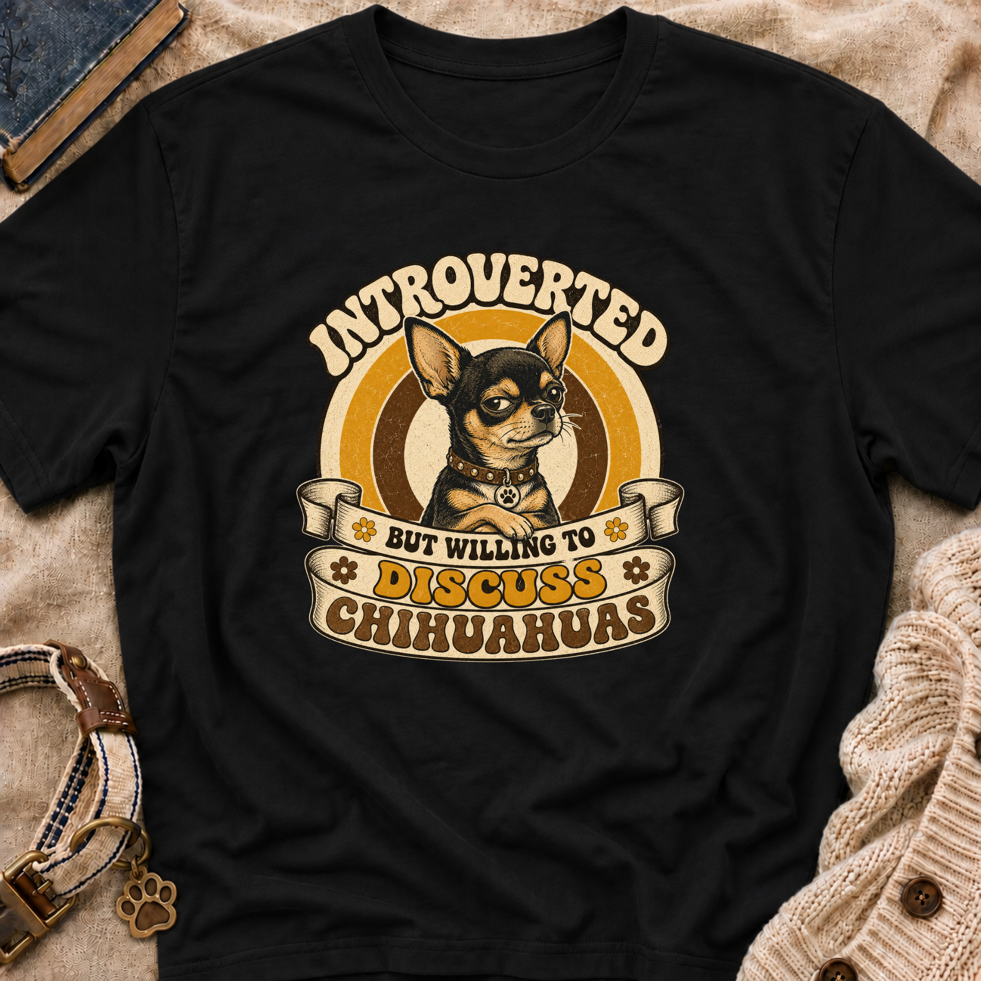 Willing to Discuss Chihuahuas T-Shirt
