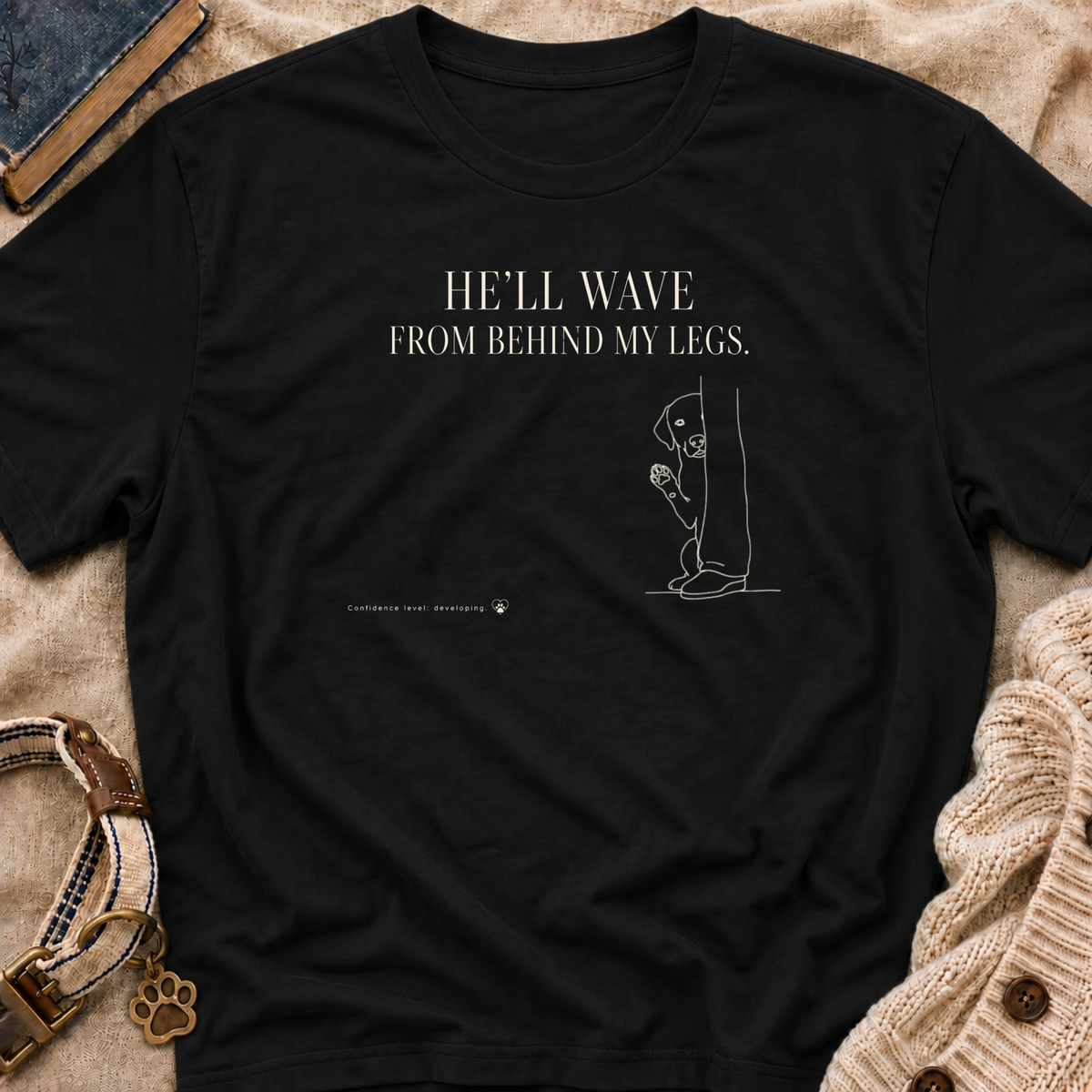 He'll Wave T-shirt