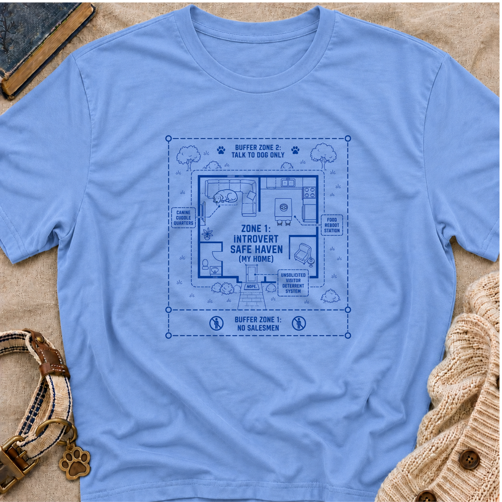 "Zone 1: Introvert Safe Haven" T-shirt