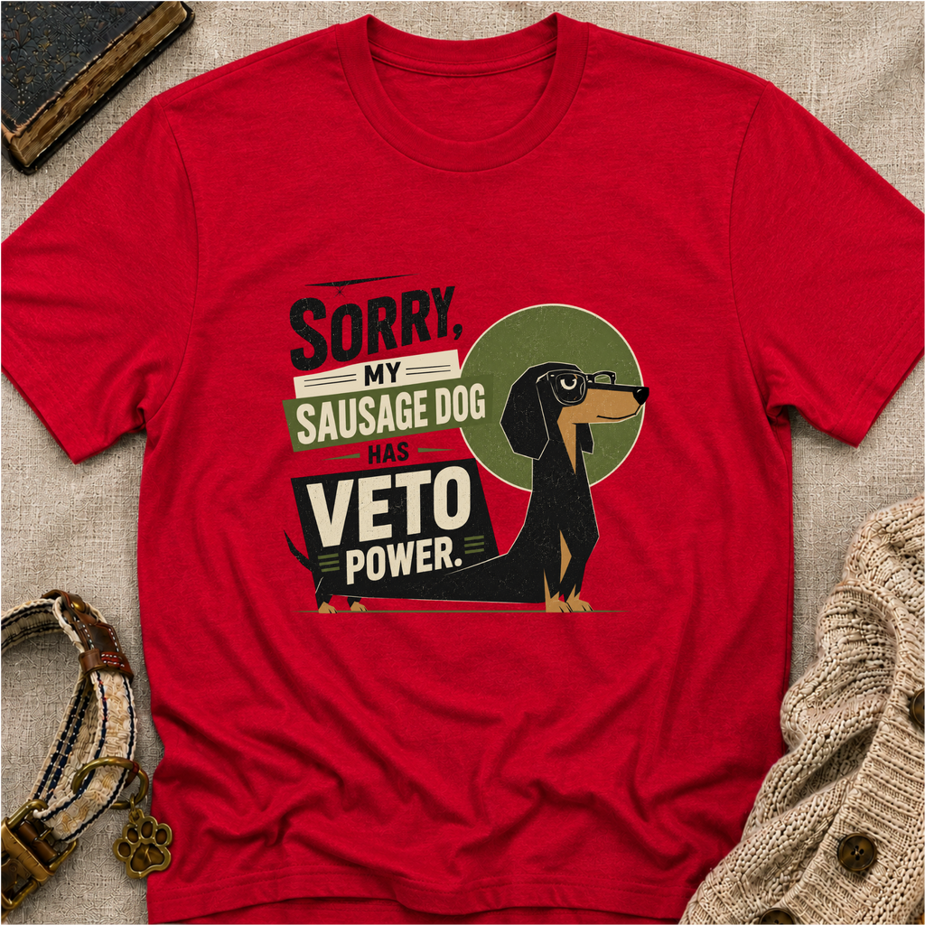 Sausage Dog Veto T-Shirt