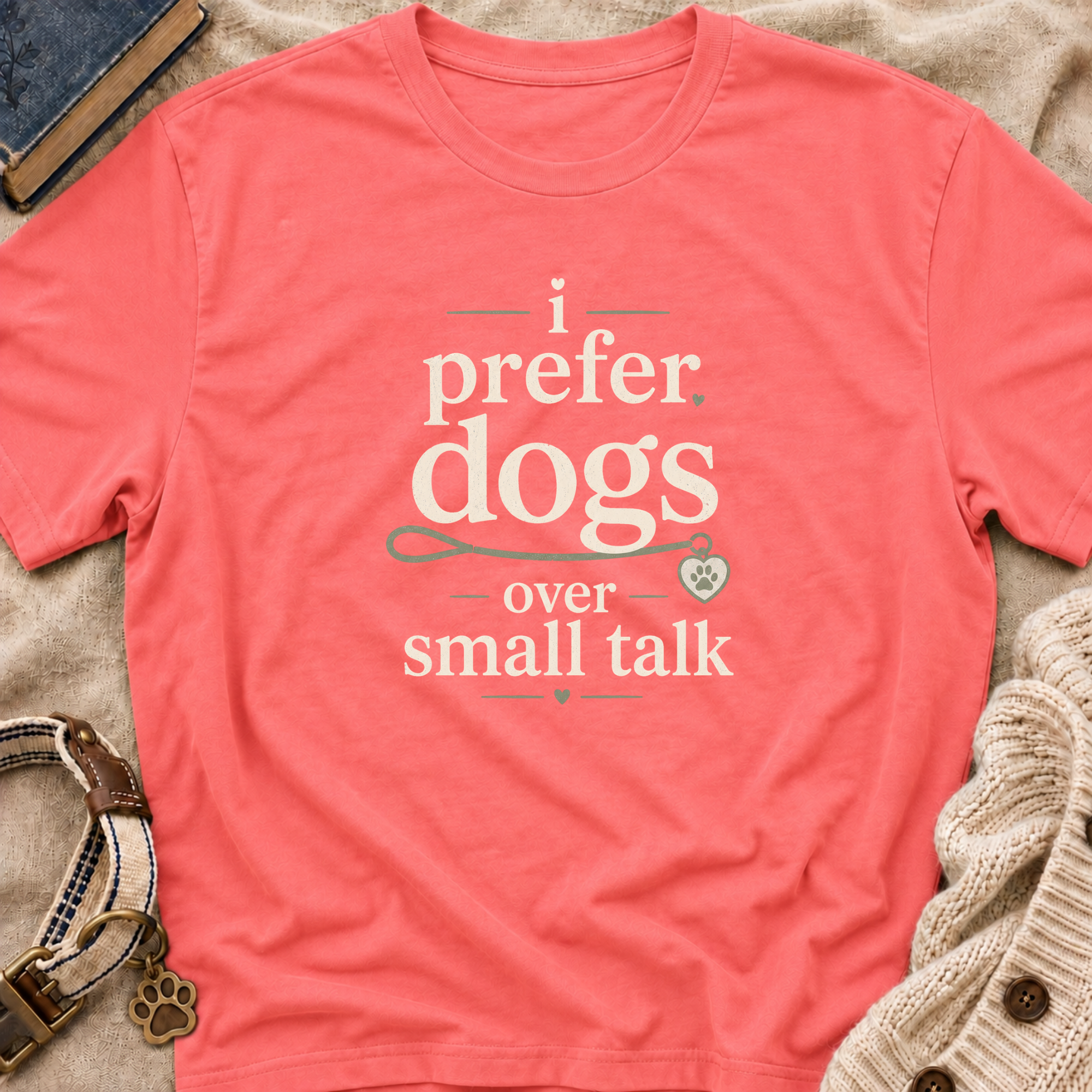 I Prefer Dogs T-Shirt