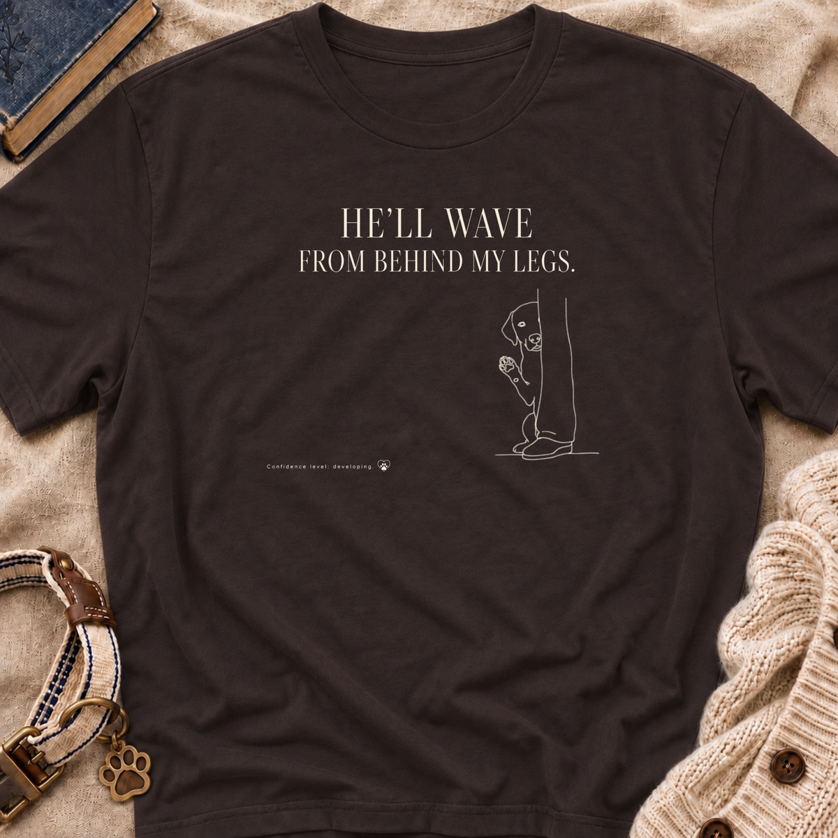 He'll Wave T-shirt