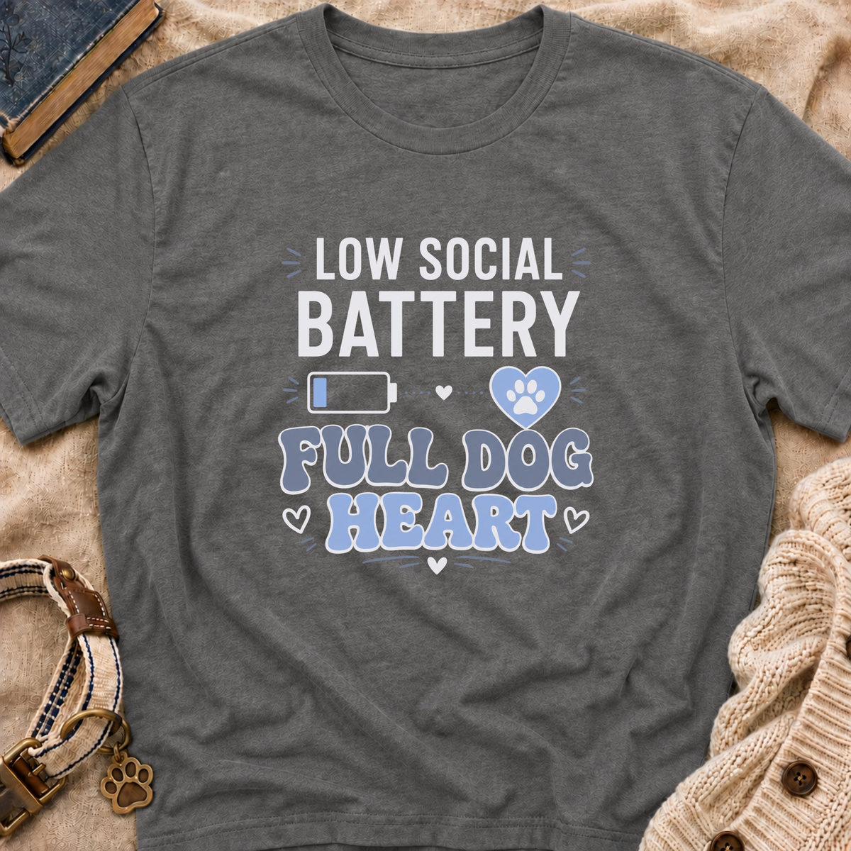 Full Dog Heart T-Shirt