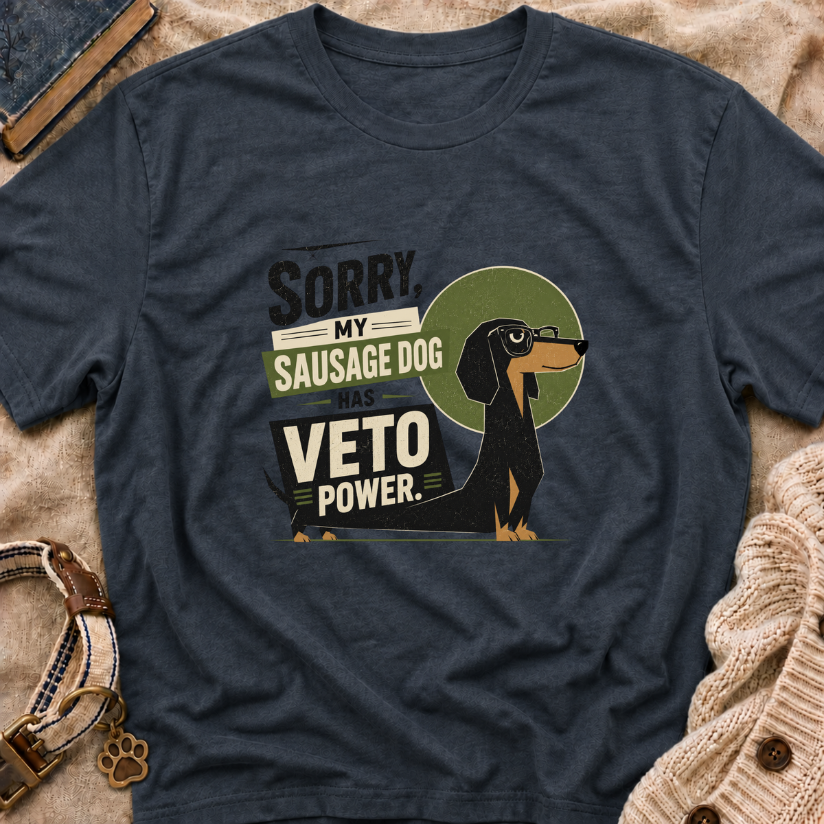 Sausage Dog Veto T-Shirt