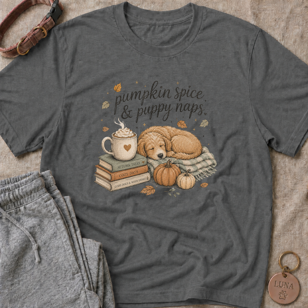 Pumpkin Spice & Puppy Naps T-Shirt