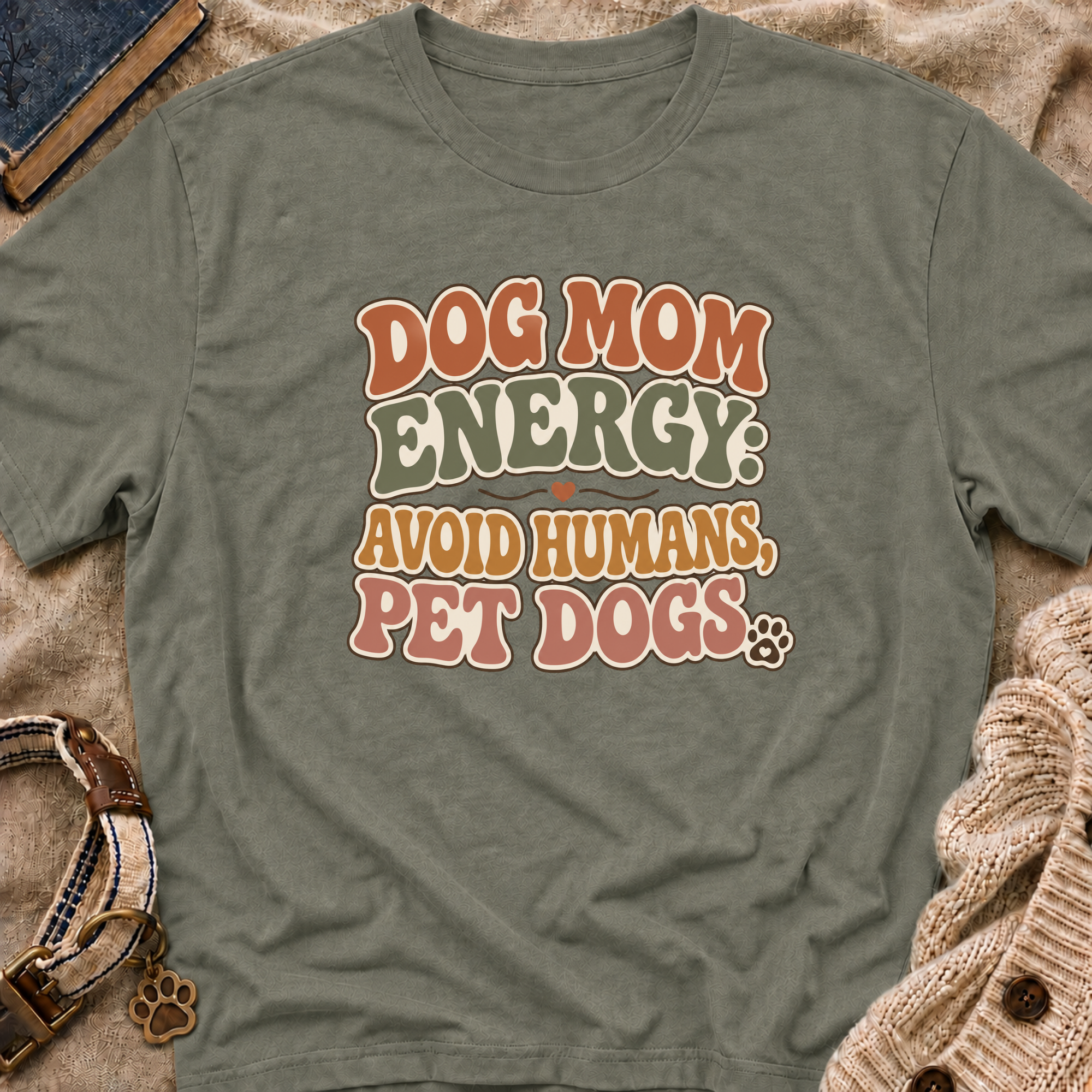 Dog Mom Energy T-Shirt