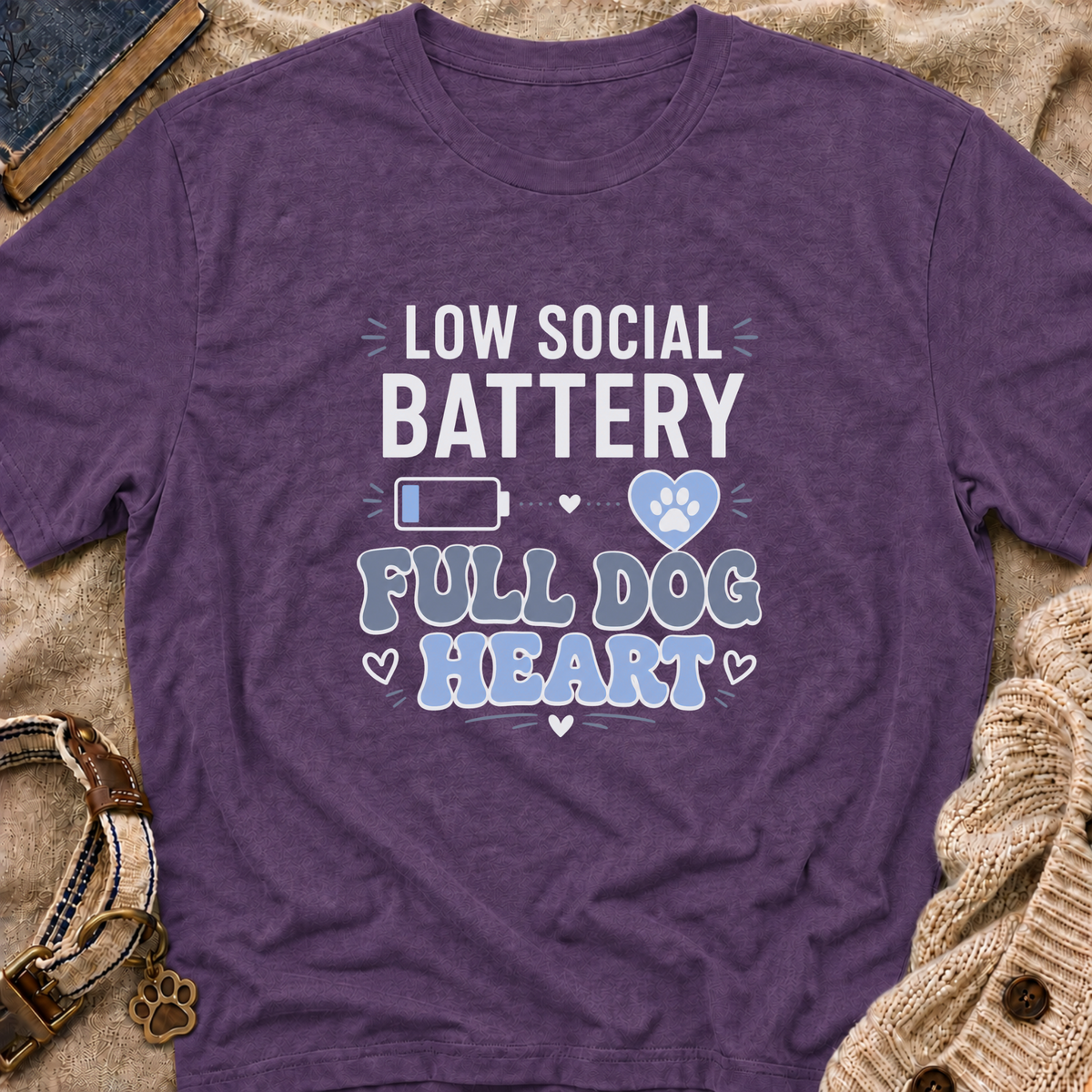 Full Dog Heart T-Shirt