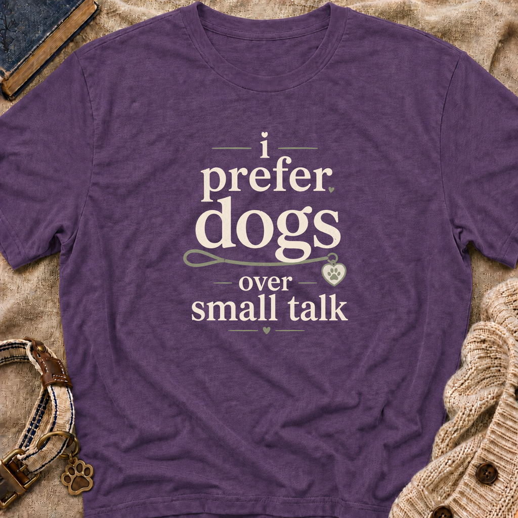 I Prefer Dogs T-Shirt