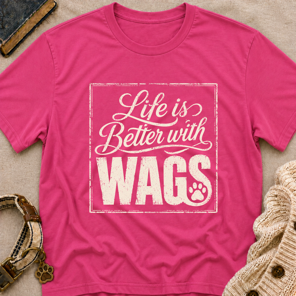 Better With Wags T-Shirt