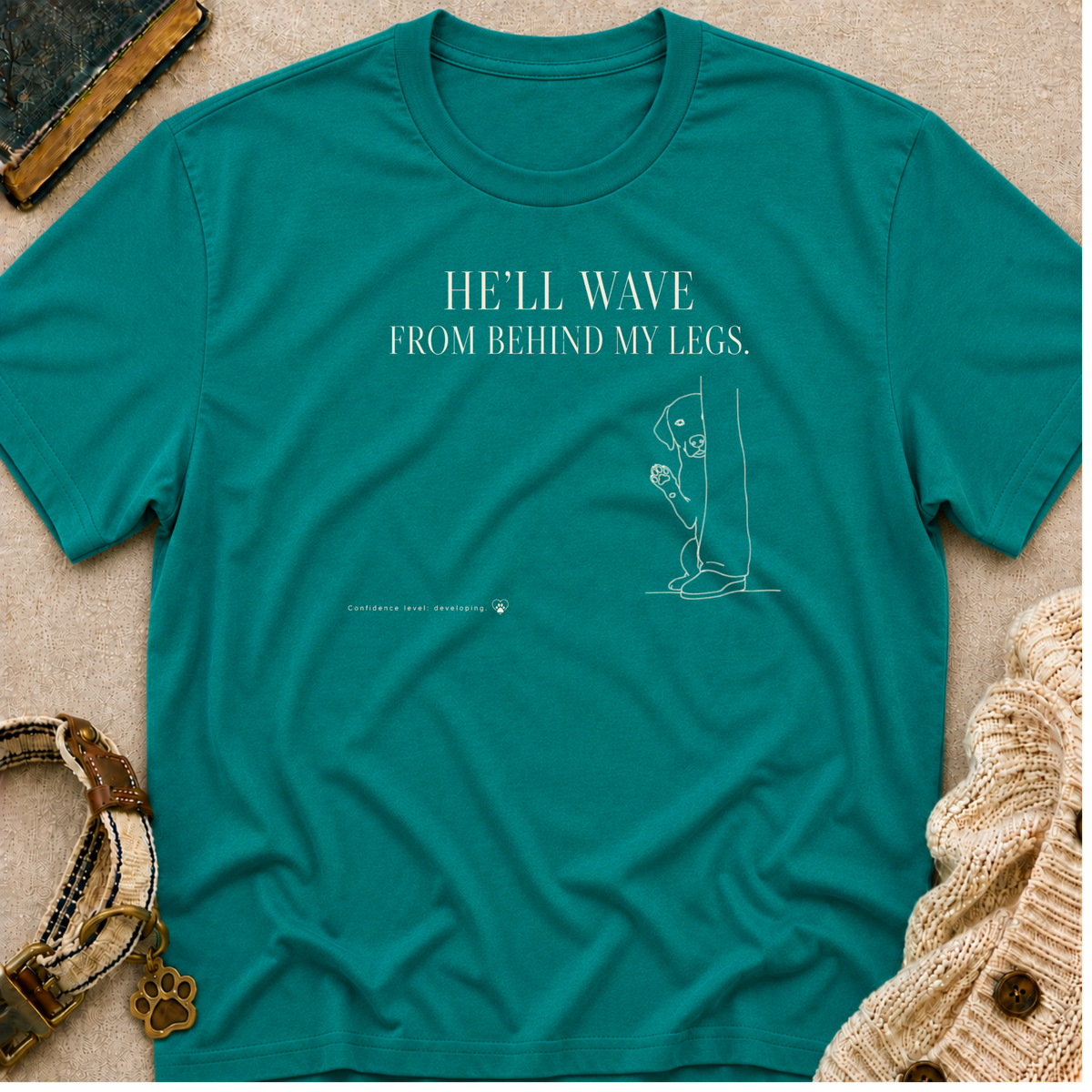 He'll Wave T-shirt