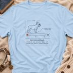Introverted French Bulldog T-shirt