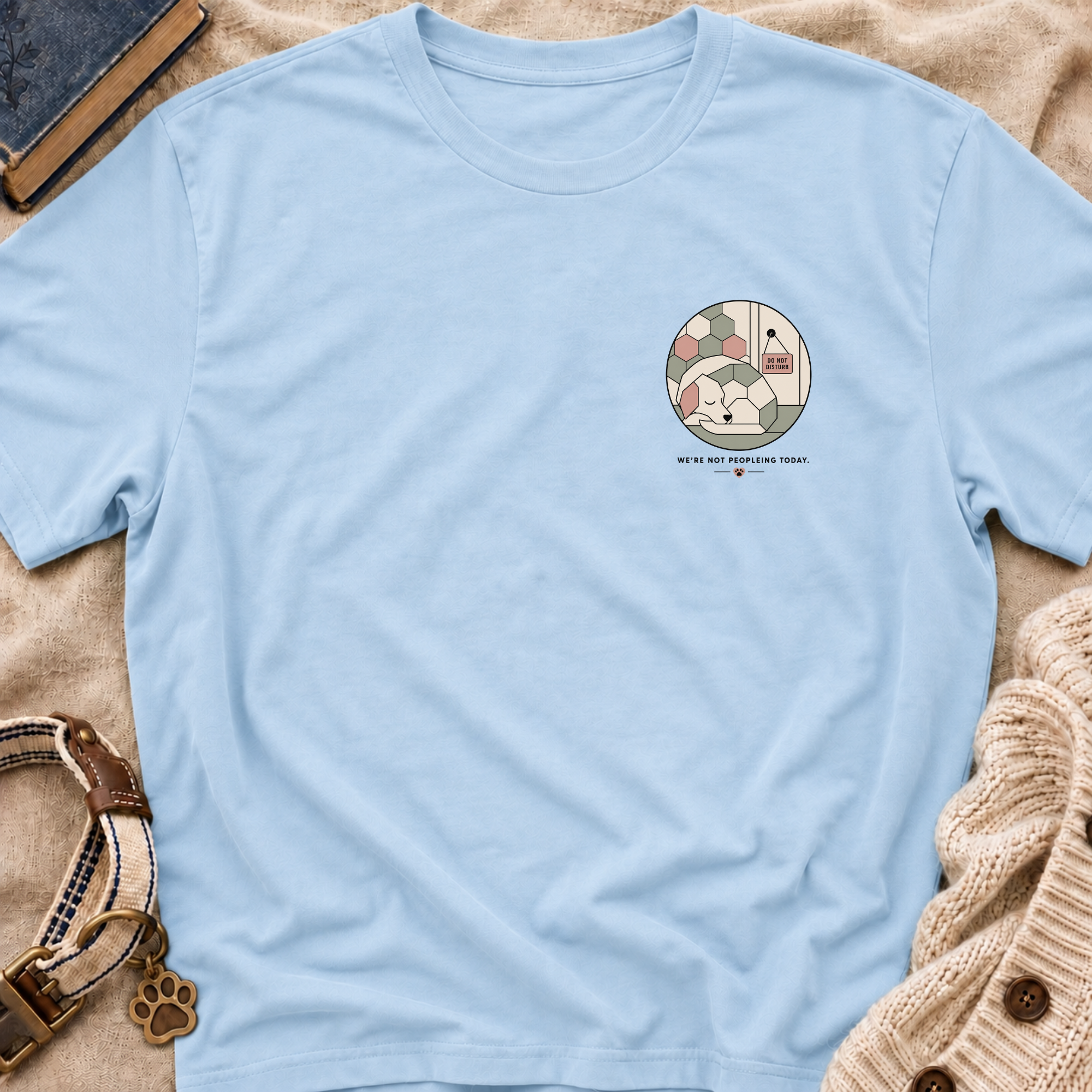 Not Peopleing Pocket T-Shirt