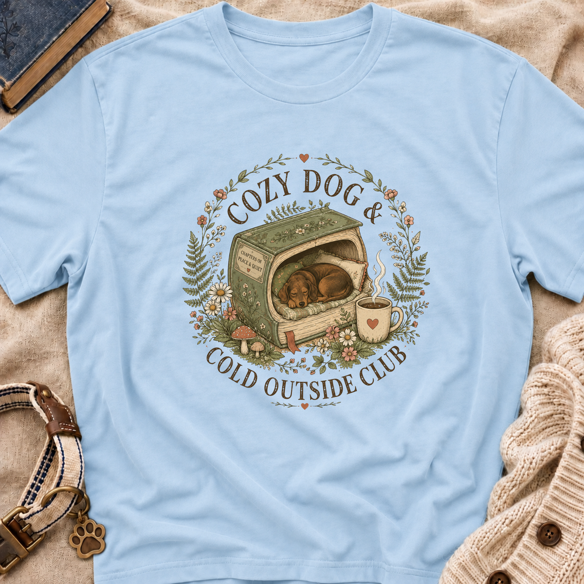 Cozy Dog & Cold Outside Club T-Shirt